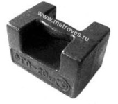 ГИРЯ 20 кг М1 OIML R 111-1 ЧУГУН (МИДЛ)