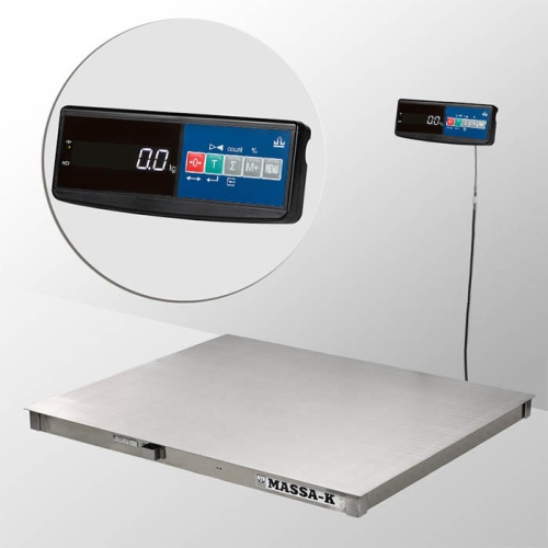 Весы платформенные 4D-PM.S-15/12A_3000 нержавеющая сталь 