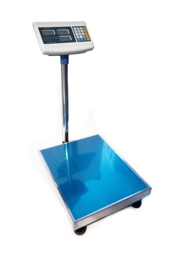 Весы Romitech ST-TCS-800 (800кг, 500г/100г; 800х600) Т платформенные
