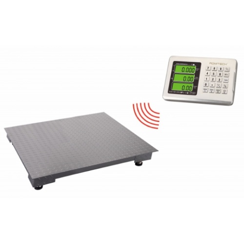 Весы Romitech BLES-2000 (2000кг/500г; 1200х1200) Т платформенные беспроводные